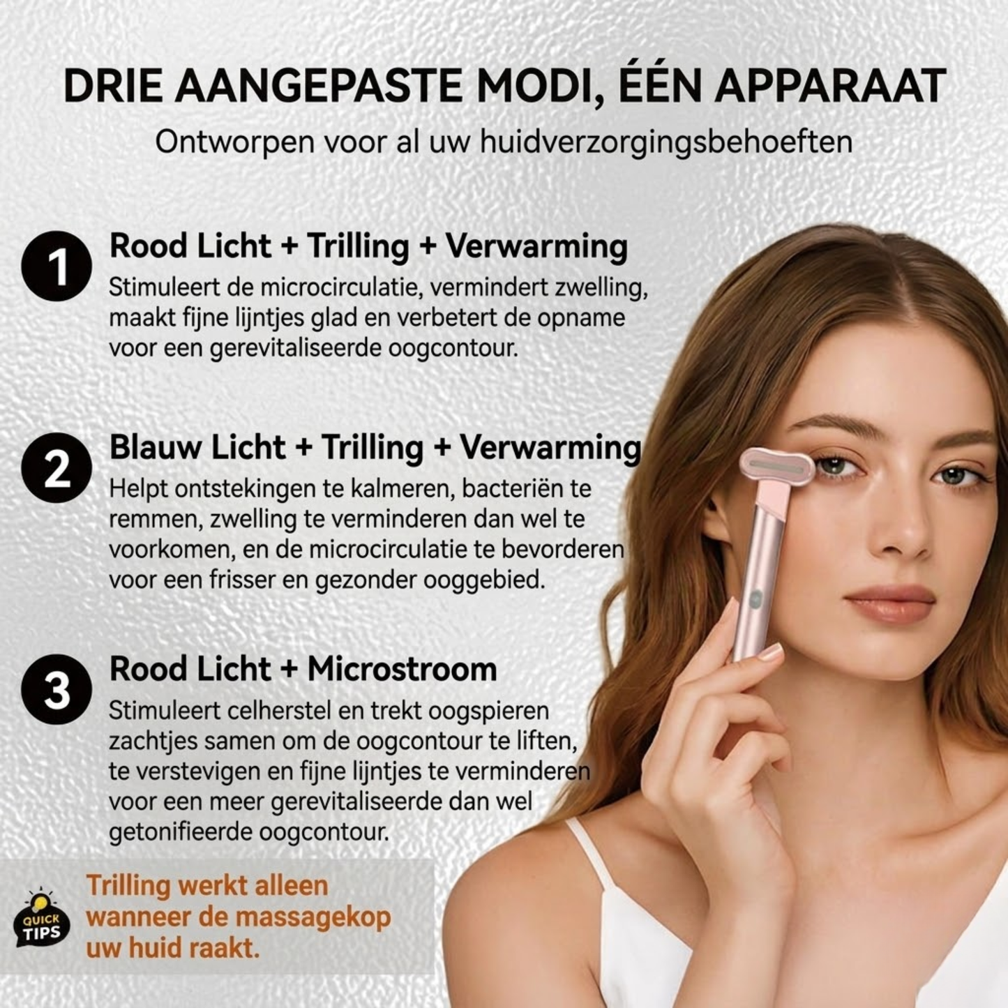 RadiEye - EMS-oogmassager Met Verwarming